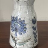 Vase céramique Gustave Raynaud vintage années 60