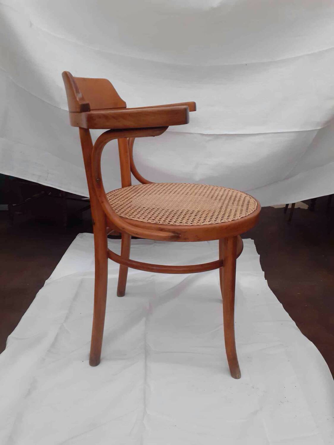 Cane armchair, Thonet brand
