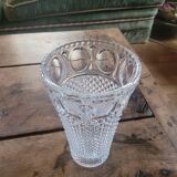 Vintage thick glass vase