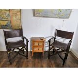 Fauteuil de scénariste en cuir