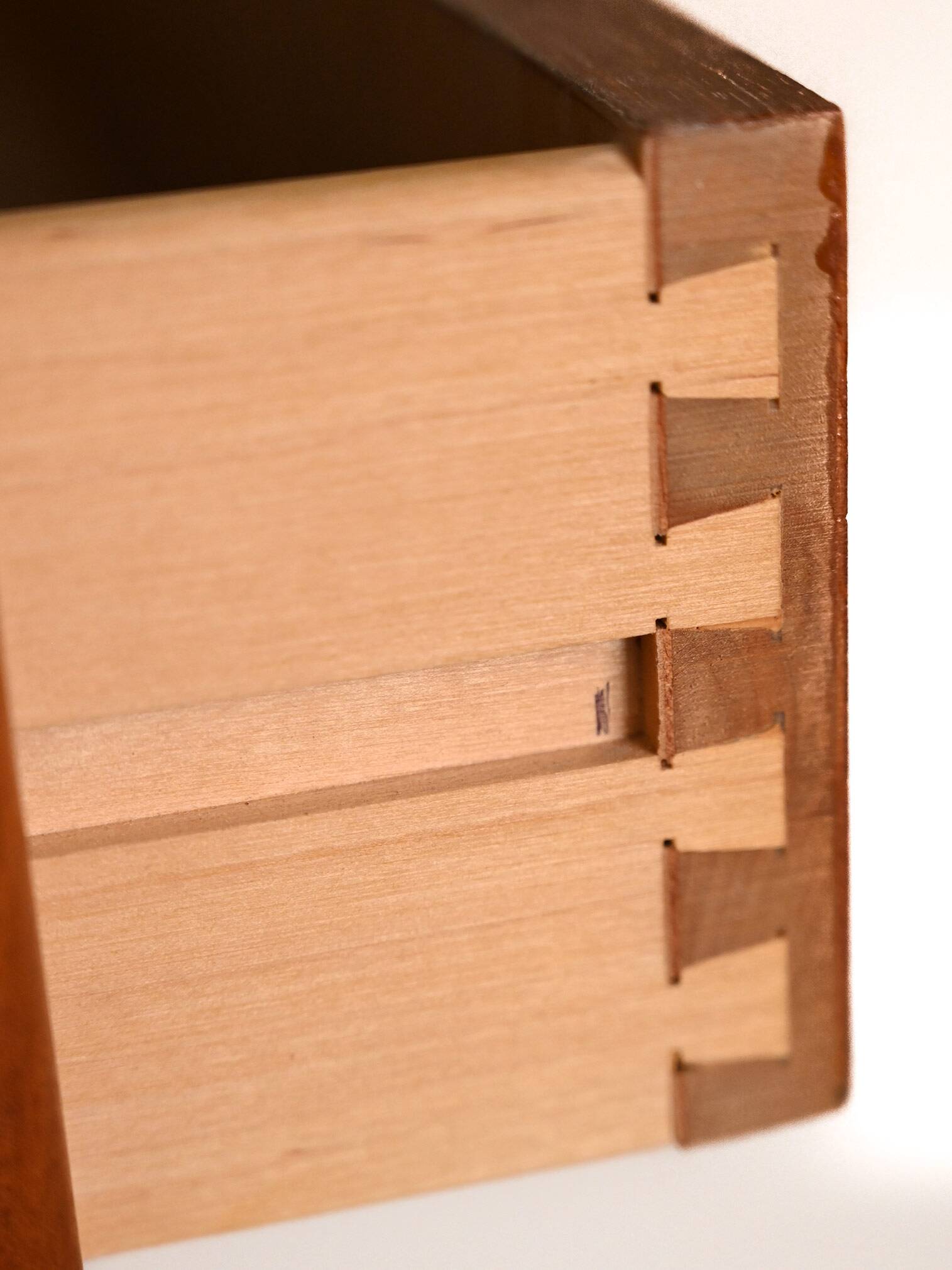 1950s teak chest of drawers