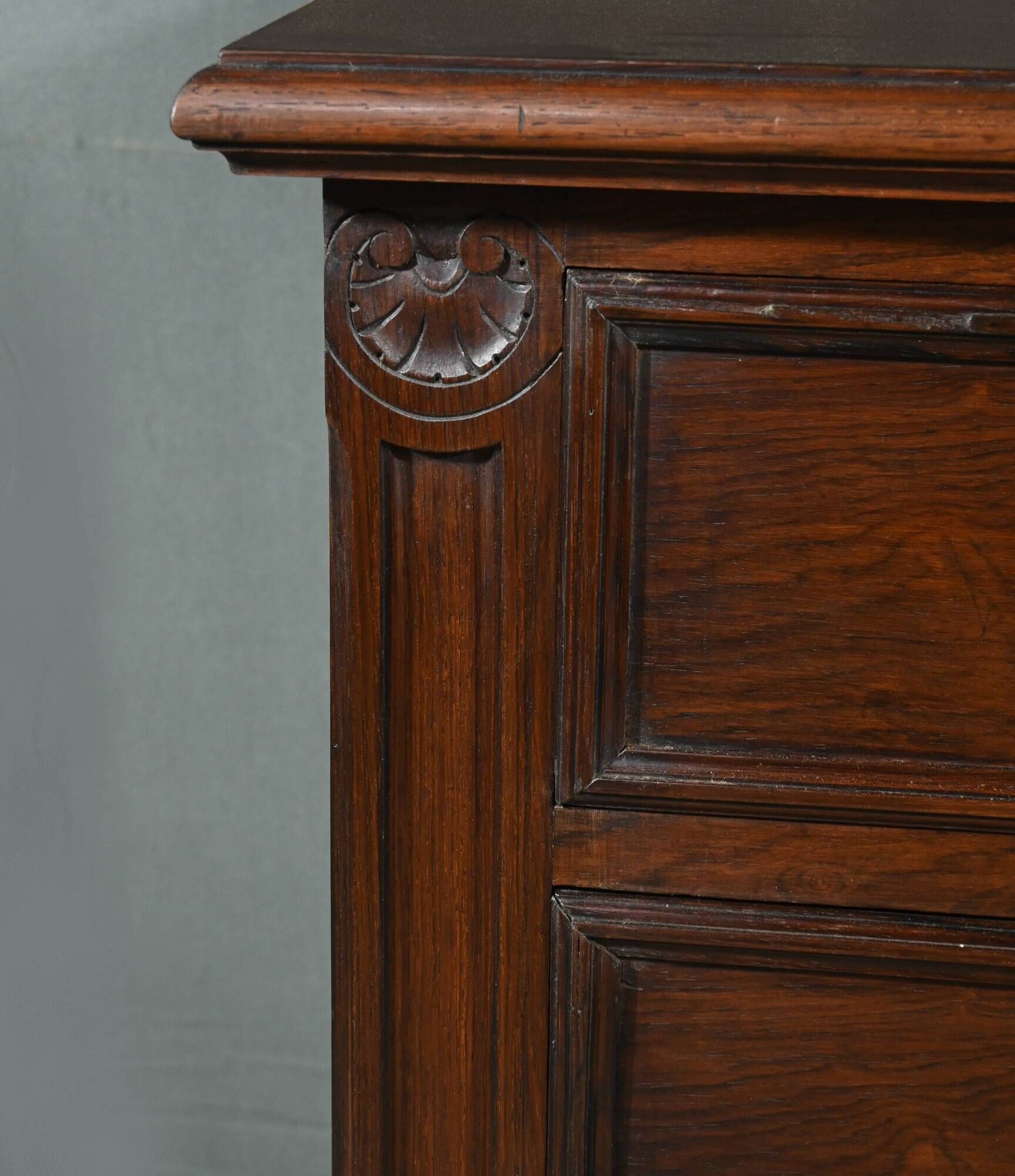 Rosewood veneer chest of drawers, Art Nouveau – 1920