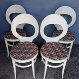 Baumann 4 chairs seagull vintage design