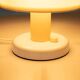 Mushroom table lamp, space age design, Italian 1970s.