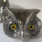 Vintage zoomorphic owl ice bucket