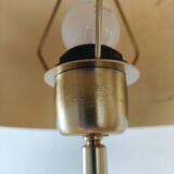 Golden mushroom lamp