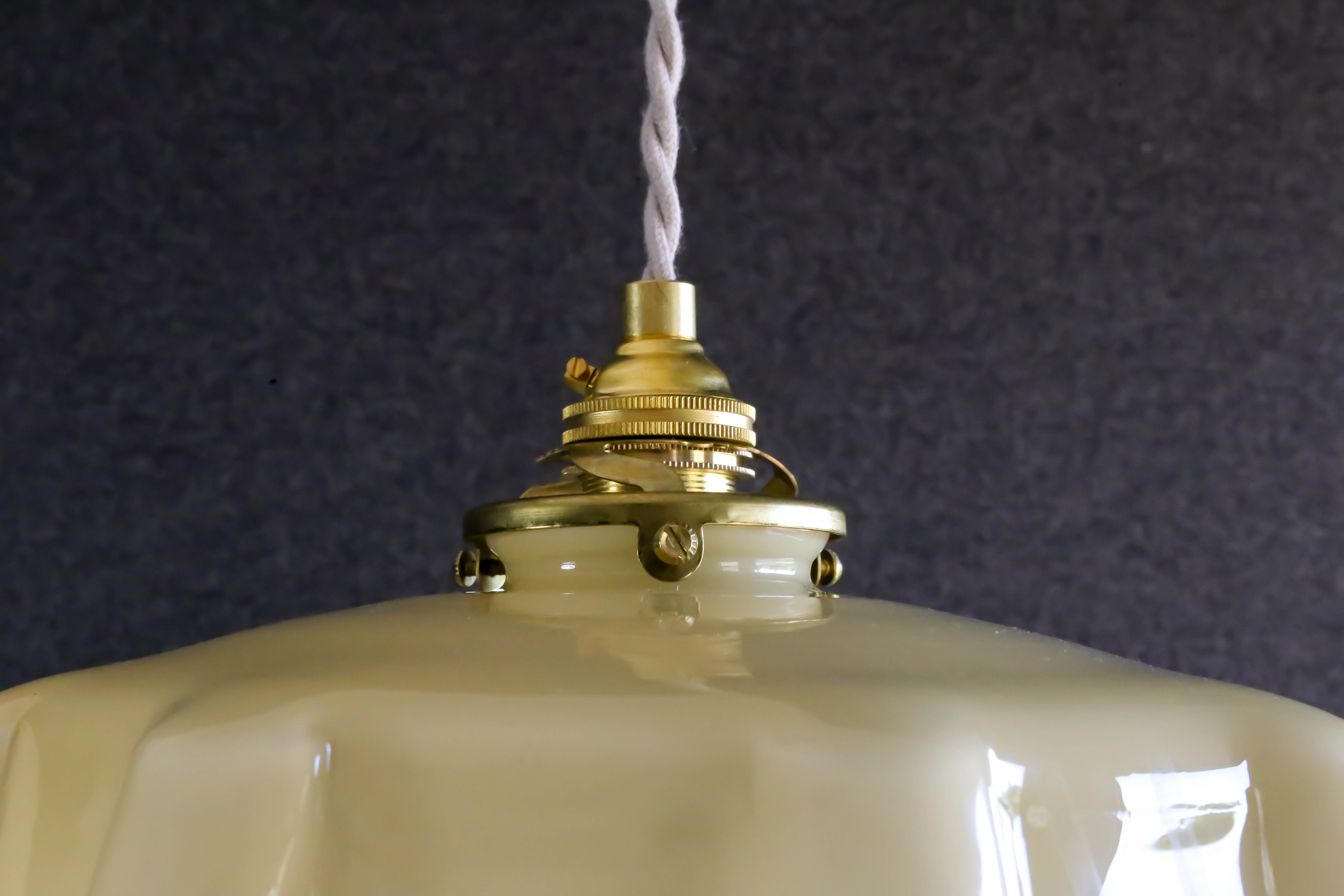 French hanging lamp circa 1950