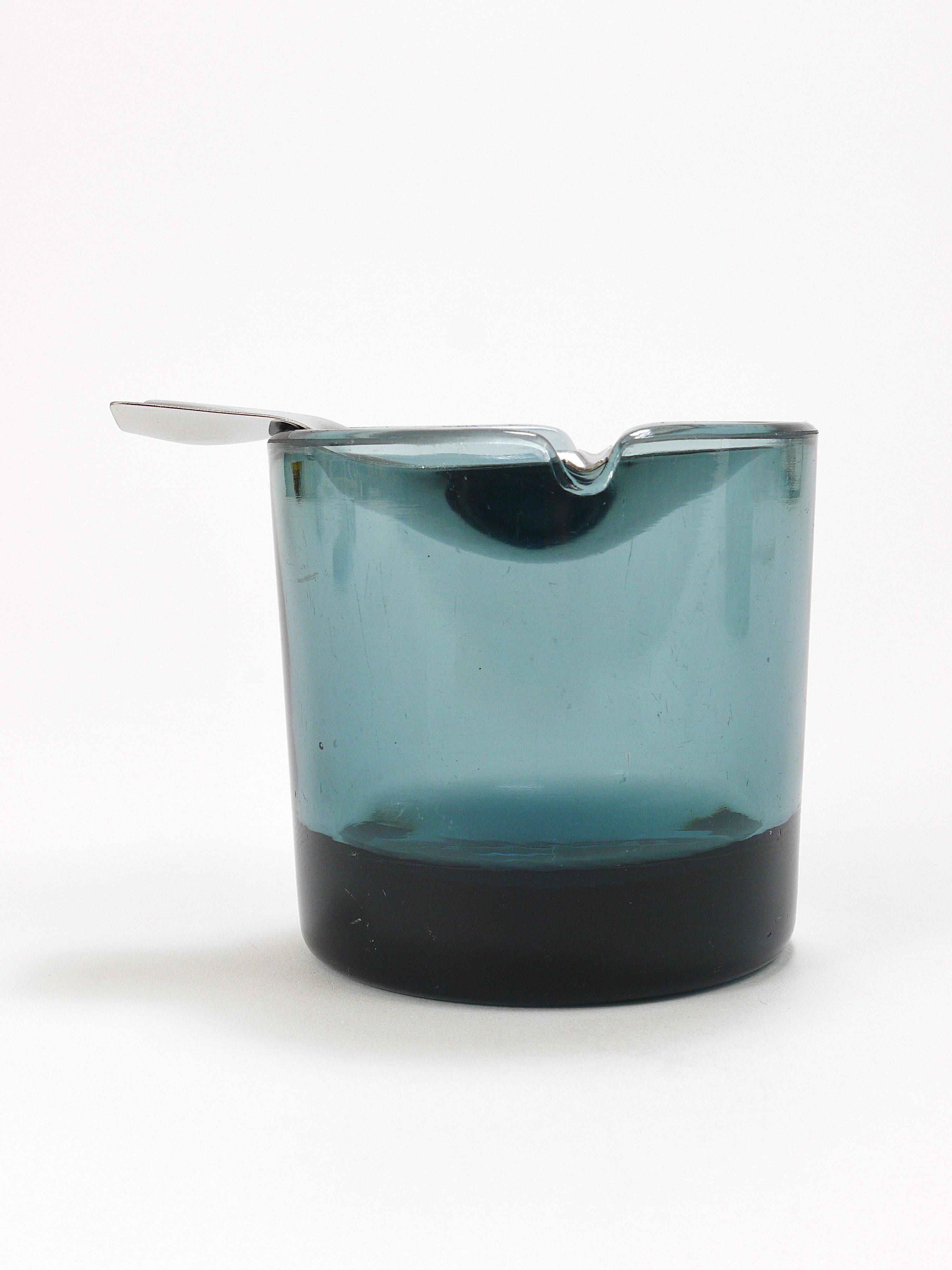Bauhaus Ashtray Tourmaline by Wilhelm Wagenfeld for WMF Germany, 1960s