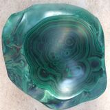 Malachite ashtray 1970s