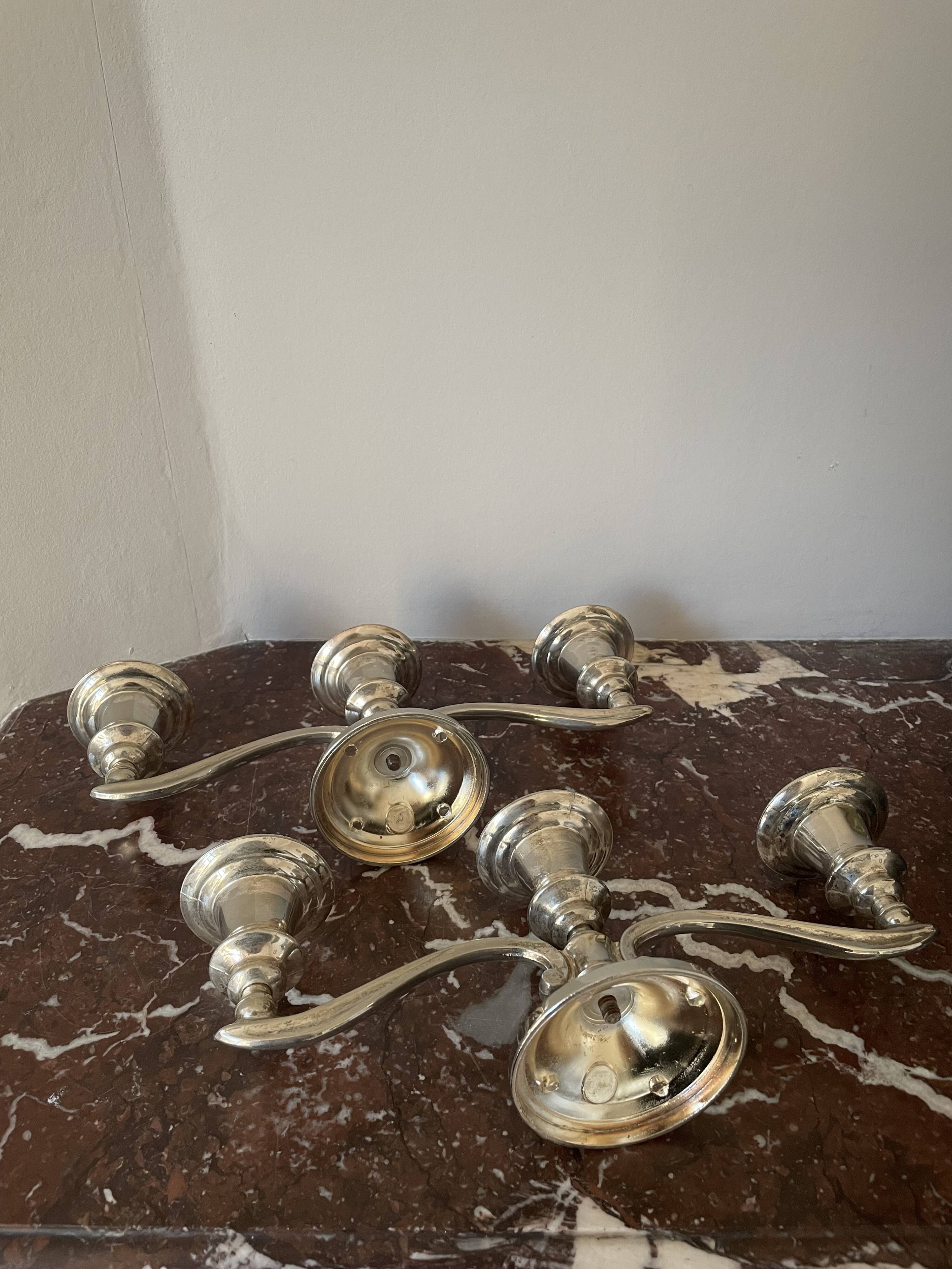 PAIRE DE CHANDELIERS