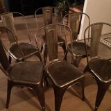Set of 6 tolix chairs