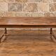Grande table de ferme en chêne – XIXe siècle – 235 cm