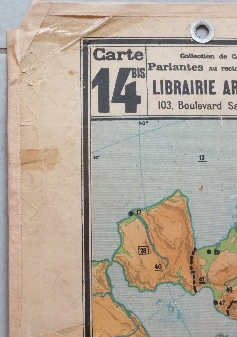 Vidal-Lablache No.14 Asia school map