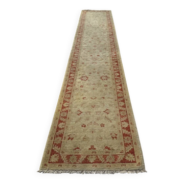 Orient Ziegler hallway rug: 4.50 x 0.83 metres - Handmade wool