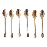 Coffret de 6 anciennes cuillères à café