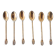 Box of 6 old teaspoons