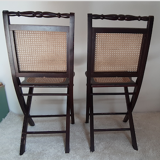 Pair of folding chairs