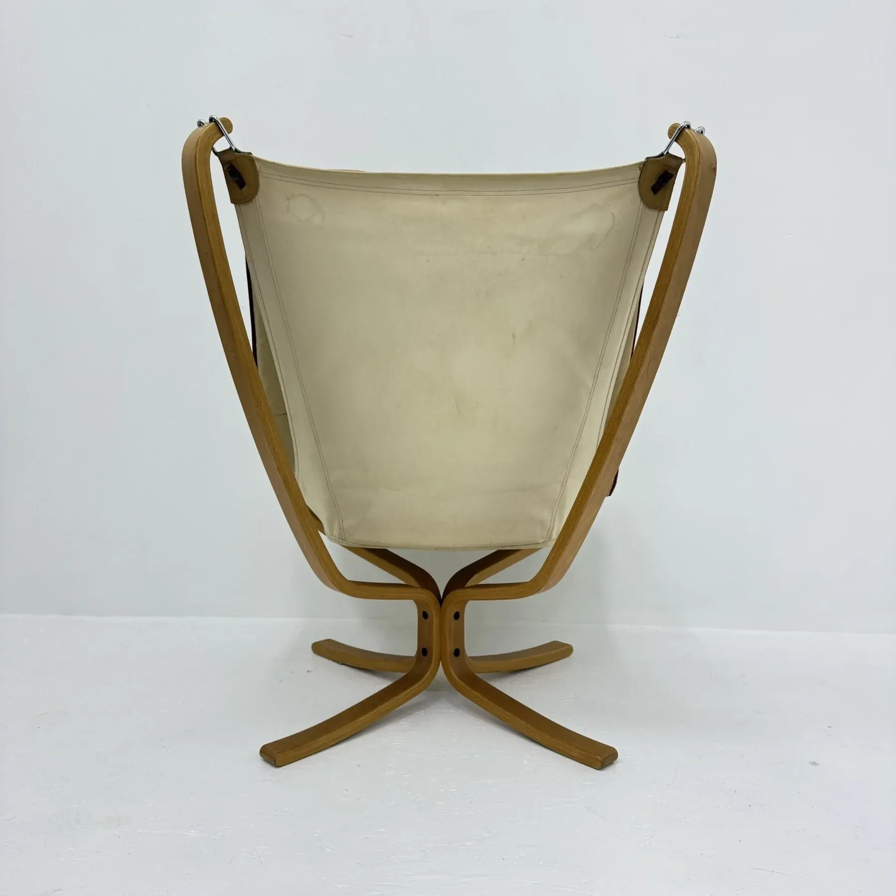 Falcon leather lounge chair by Sigurd Ressel for Vatne Møbler, 1970s