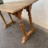 1920s oak bistro table