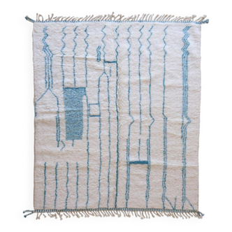 Tapis Berbère Bleu - 280 x 214 cm