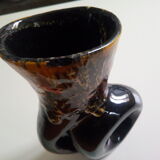 Vallauris flame decoration vase