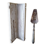 Vintage silver metal pie shovel
