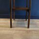 Antique oak plant table