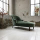 Meridian Napoleon III green velvet