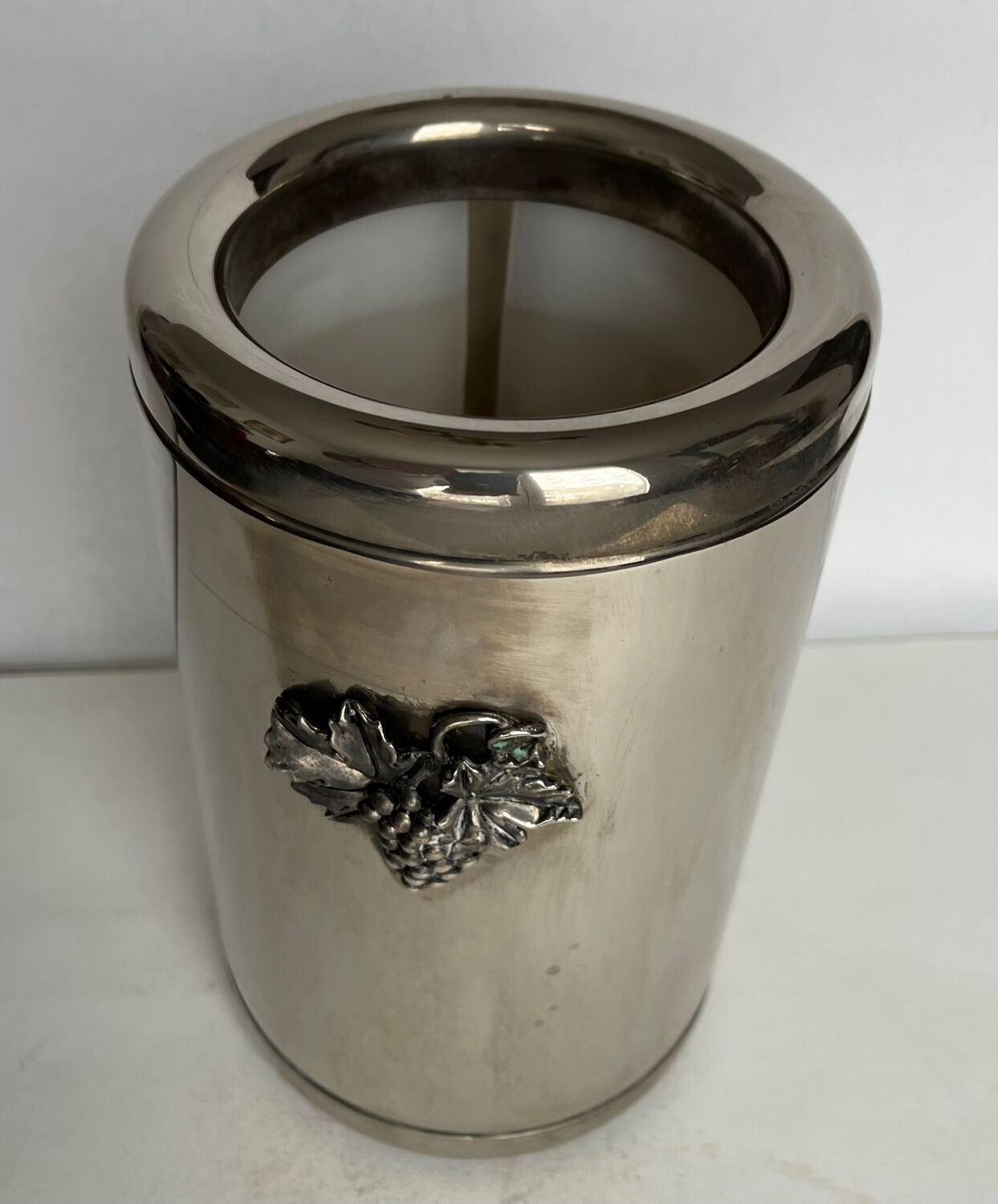 Silver metal cooler