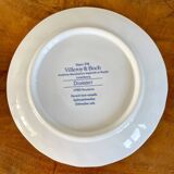 Villeroy & boch espresso or coffee cups with saucers, diamant series from the 1980s