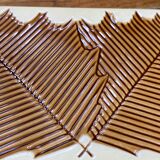 Verceram ceramic tray and butter dish