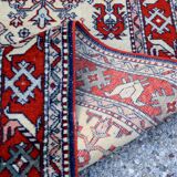 Tapis d'Orient Caucase Kazak Urss : 0.80 X 3.50 Mètres - Fait main