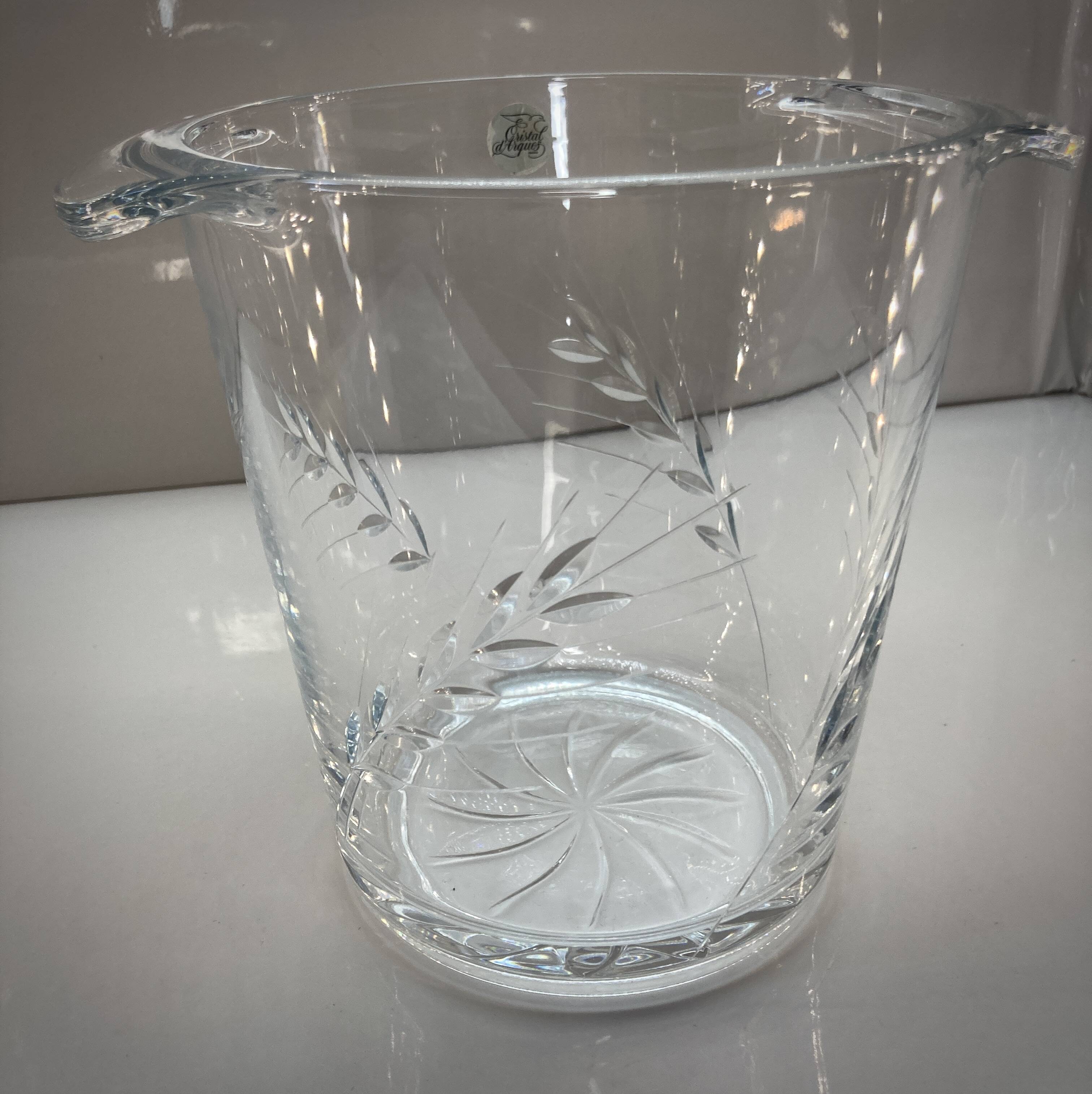 Cristal d'arques champagne seal