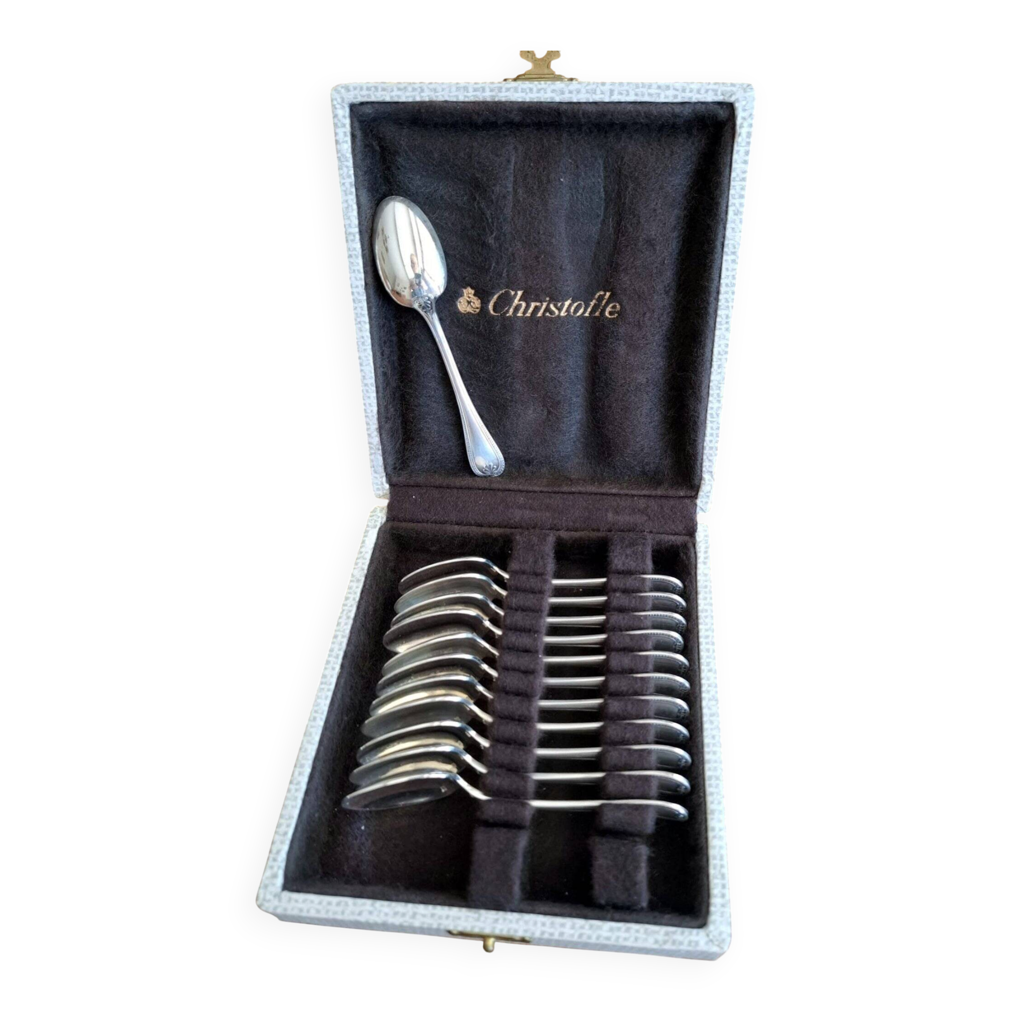 Set of small spoons, Christofle, Malmaison series