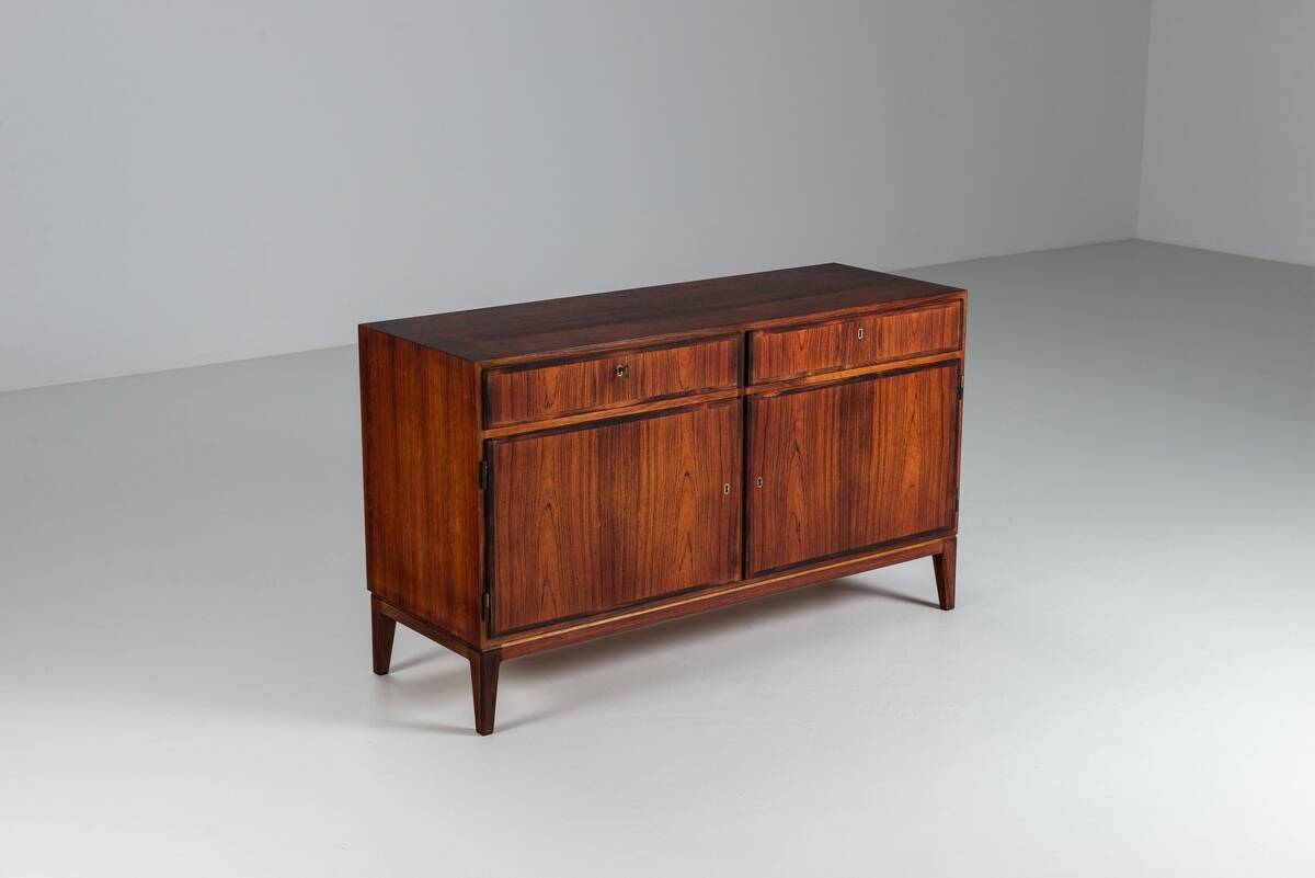 Gunni Omann model 5 sideboard in rosewood Omann Jun Denmark 1960