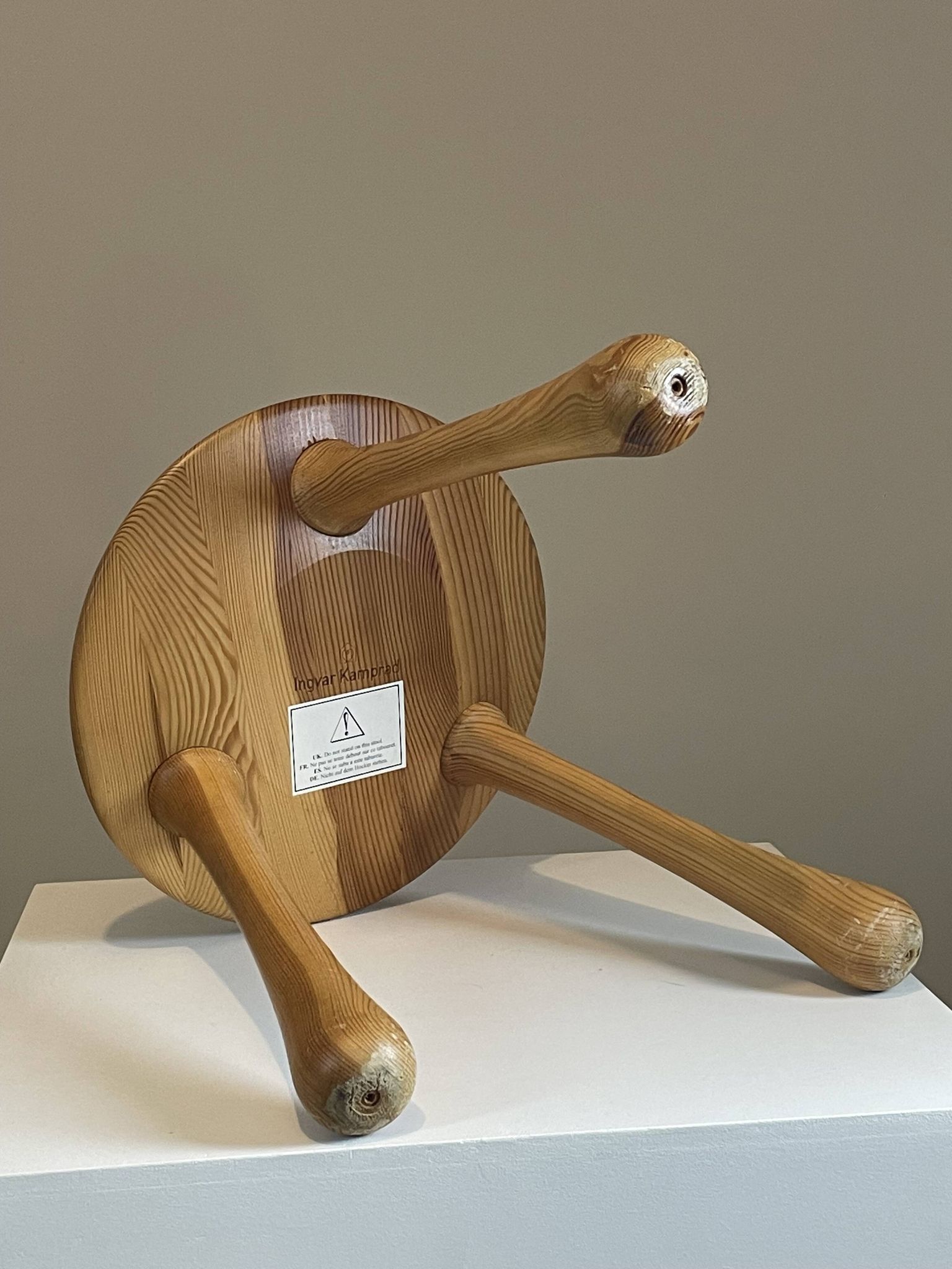 Stool designed by Ingvar Kamprad for Habitat, Sweden, 2004
