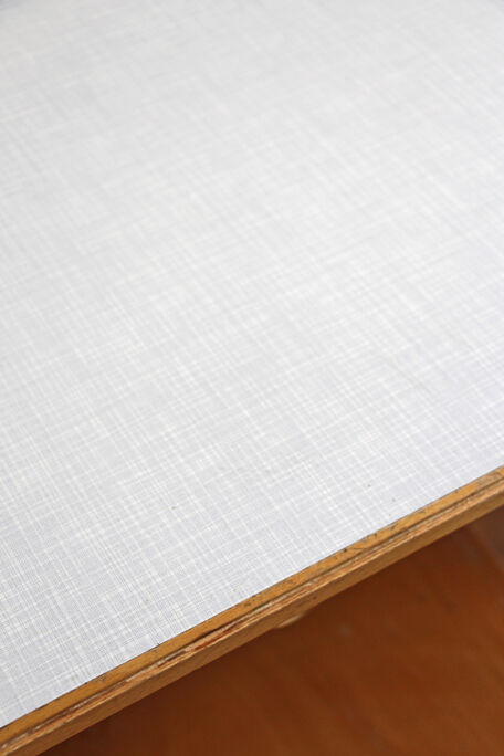 Formica dining table and wood