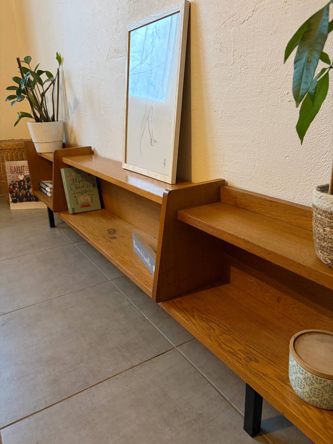 Very beautiful Scandinavian sideboard (shallow)