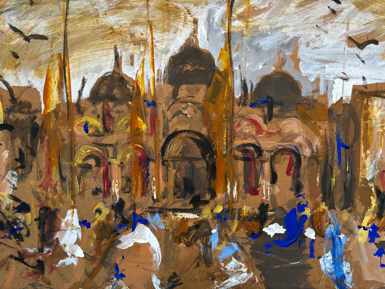 Saint Mark's Basilica signed Brescia