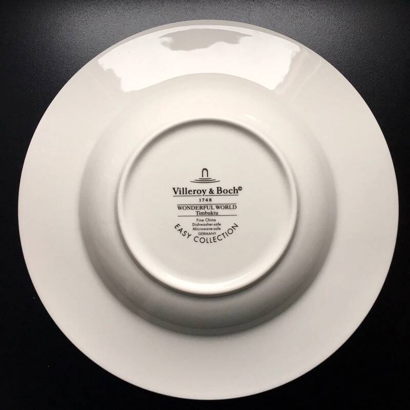 Villeroy & Boch 24 cm porcelain deep plate