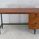 Bureau design bois et acier France circa 1960