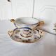 Tasse et soucoupe en porcelaine reproduction de sèvres décorées à la main par m.carpezat pour limoge