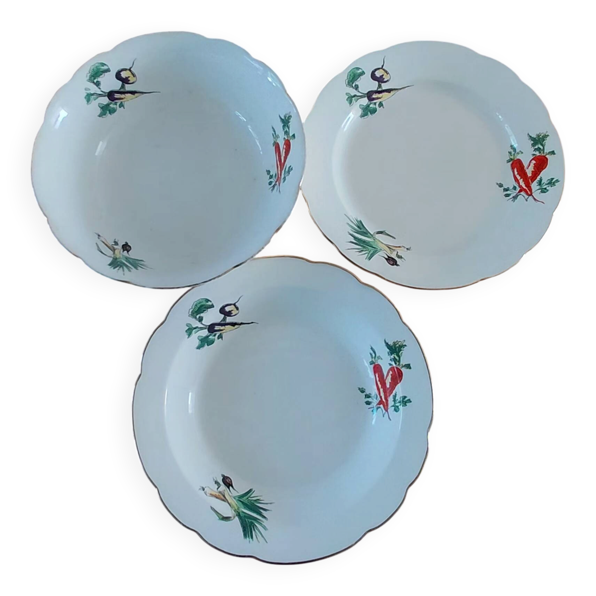 Gien table service dish set