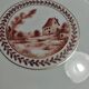 Plat porcelaine de Limoges Georges Boyer décoré main époque Art Deco