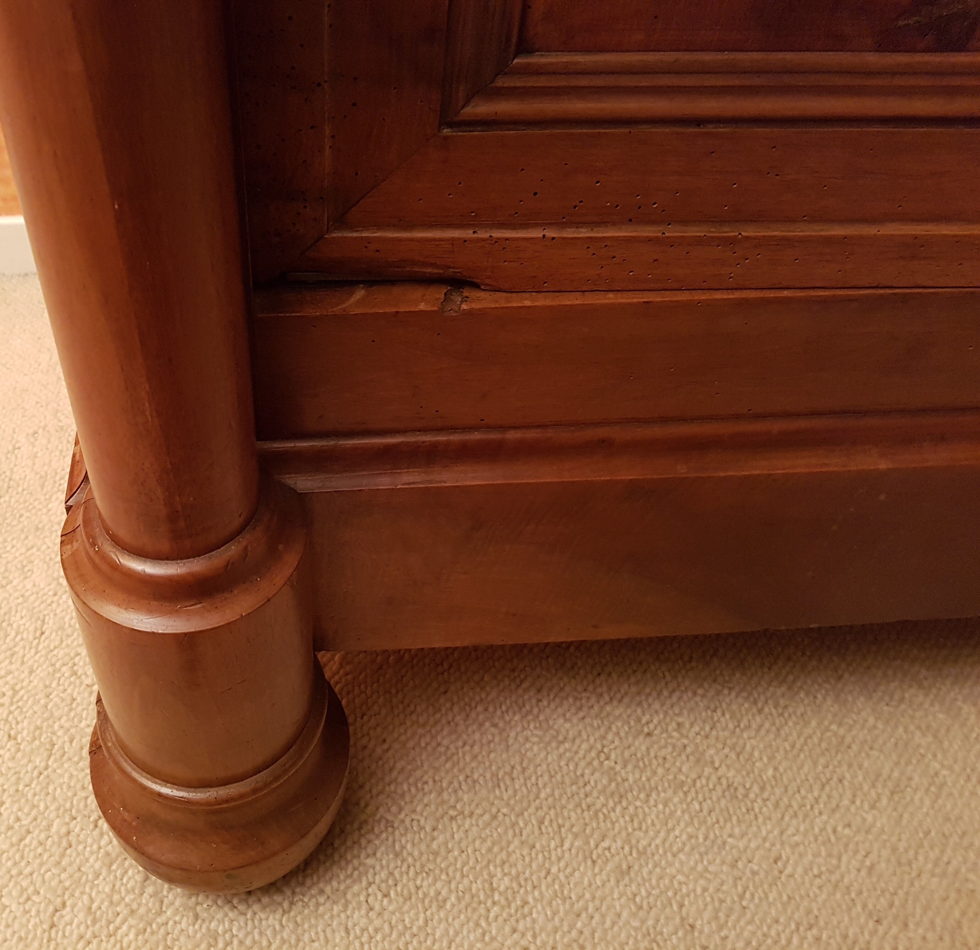 Antique walnut cabinet