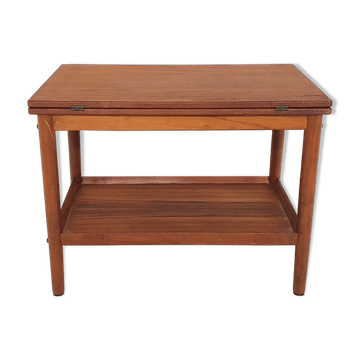 Grete Jalk for Poul Jeppesen, foldable side table, Denmark 1960's