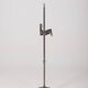 Floor lamp Rooster in beaten iron, 1950s, France