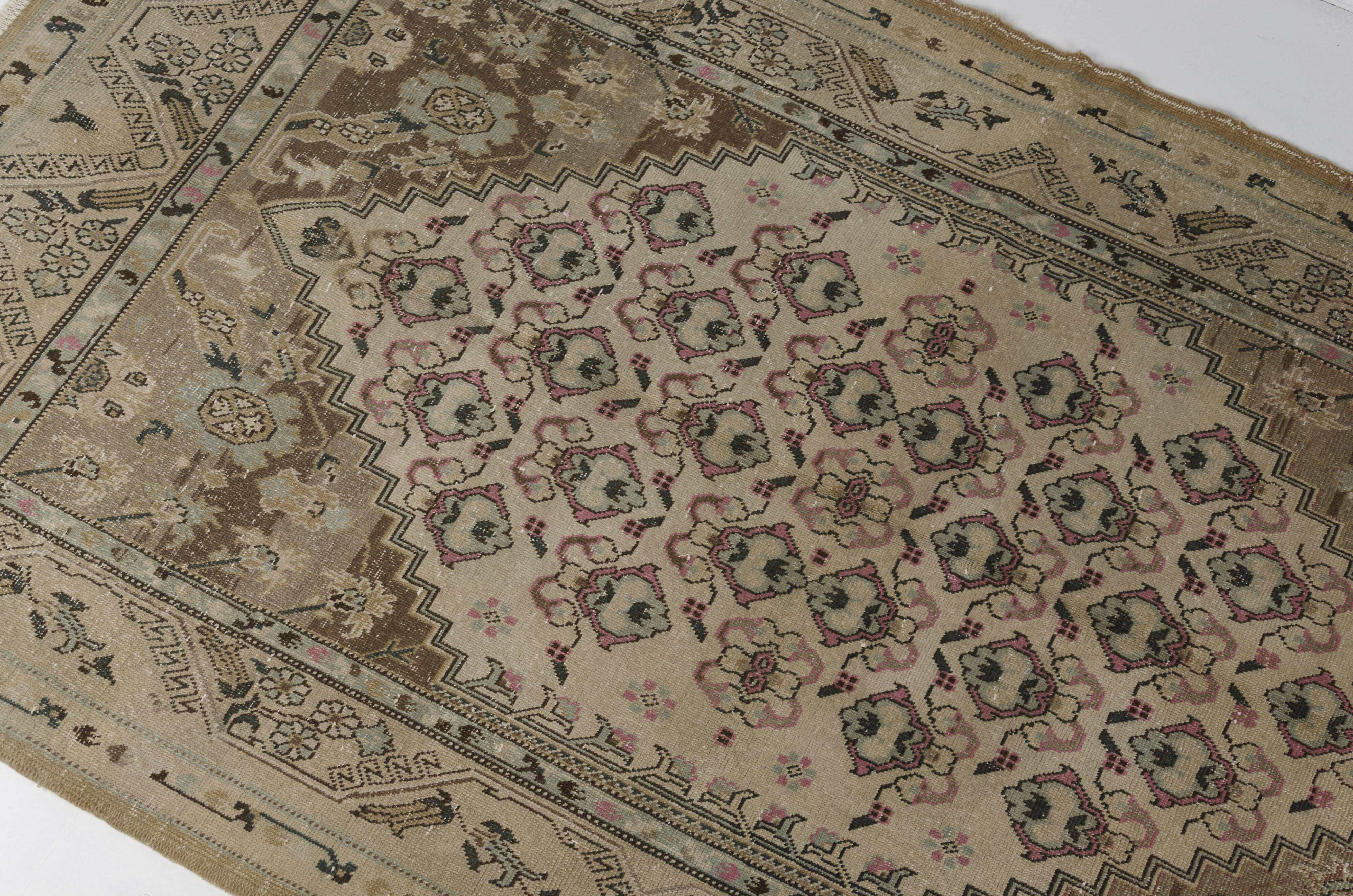 Anatolian Ethnic Vintage Floor Carpet sku-v811