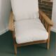 Sleek design armchair for reading nook