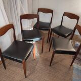 5 Scandinavian/Danish style chairs